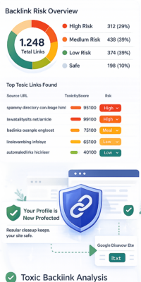 google disavow links - toxic links removal